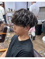 オムファミーユラグ(homme, famille raugh) 緩めツイストスパイラル