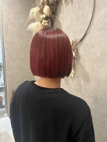 シーバイシオン(Sea by sion)&nbsp;ミニボブ×レッドカラー