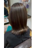 白髪染めもおしゃれに染める◎白髪ぼかしハイライト