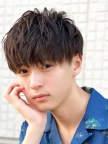 エルマーク 梅田(L-MARK)&nbsp;メンズパーマ/ツイストスパイラル/サーフカール/men's/眉毛