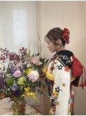 成人式着付け