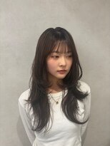 ロンド マーレ 天神大名店(Lond mare)&nbsp;大人ガーリー/ミディアムレイヤーカット/似合わせカット