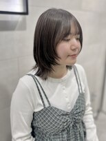イオ 渋谷(io)&nbsp;レイヤーカット/顔周りレイヤー/くびれヘア/ボブウルフ/外ハネ