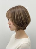 白髪ぼかしハイライト