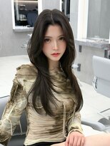 マウル トーキョー 銀座(MAEUL TOKYO)&nbsp;卵型似合わせ韓国前髪カット　ワンホンレイヤー　【銀座】