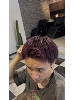 ヘアーズ マーブル(hairs MARBLE) wine red