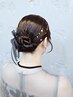 【土日祝8:00～】ヘアセット 当店金泊追加＋ヘアセットクーポン 5200円