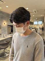 トパ(topa)&nbsp;センターパートパーマ