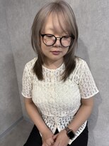 スティーン(STEEN)&nbsp;ハッシュカット×エンドカラー