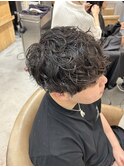 波巻きスパイラルパーマ