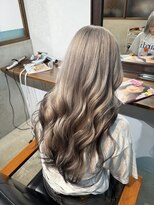 ソル ヘアー デザイン(SOL HAIR DESIGN) ハイトーン×エンドカラー