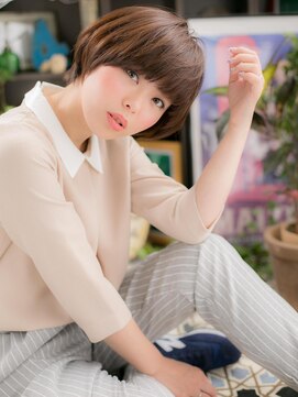 カバーヘア ブリス 上尾西口店(COVER HAIR bliss) *+COVER HAIR+*…目力☆強調のマッシュショートｃ!