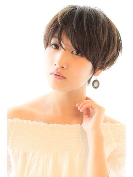 レウナ 外苑前(Reuna) 【30代・40代・50代】辺見えみり風ひし形ショート