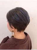 【EIGHT上尾】お客様スタイル_デザインカラー_ショート