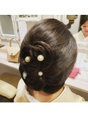 和装シニヨン