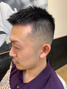 スマイルヘア 浦和店(Smile hair) アップバング/ツーブロックマッシュ/束感/<理容室>[浦和/メンズ]