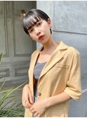 ナチュラルマッシュショート