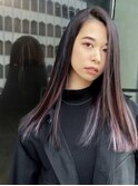 ホリスティックストレート×インナーカラー【本多身和子】