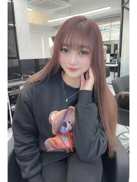 リア 大阪梅田(Ria) ~ピンクブラウン シールエクステ~ 【Ria 大阪 梅田】