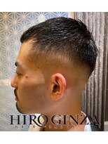 ヒロギンザ 御茶ノ水店(HIRO GINZA)&nbsp;クロップスキンフェードスタイル