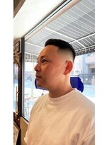 カムレイドフォーライフ(COMRADE 4 LIFE)&nbsp;アップバング　スキンフェード　担当松尾