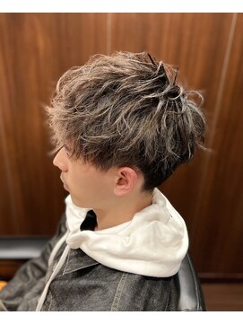 ヒロギンザ 新橋日比谷口店(HIRO GINZA) ツーブロックマッシュ