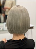 髪質改善/切りっぱなしボブ/美髪/30代40代/［人形町］
