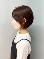 オズ 郡山桑野店(OZ)&nbsp;《オズ》ショートボブ#ブリーチなし#髪質改善