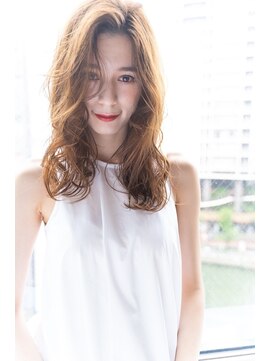 アルテ(ARTE) 【ARTE表参道/青山】モテ髪ミディアム×透明感カラー