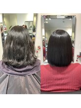 【圧倒的美髪】を実現させるhair-sortオリジナル縮毛矯正！上質で上品な艶髪をあなたのものに。