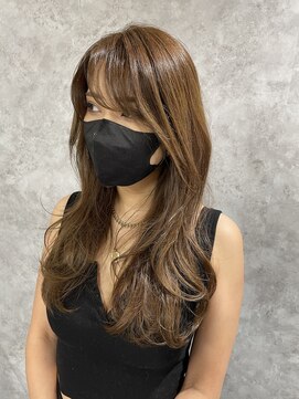 コーパル(copal) 顔周りの流れが大事！巻いて可愛いレイヤースタイル