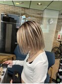 #ショコラアッシュ#ヘルシースタイル#ふんわりカール