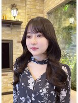 モナン 新宿(Monan)&nbsp;暗めブラウン＊髪質改善＊ツヤ感カラー　新宿