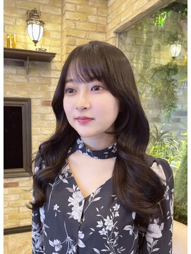 モナン 新宿(Monan) 暗めブラウン*髪質改善*ツヤ感カラー 新宿