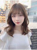 春パーマヘルシースタイルショコラアッシュふんわり丸みカール