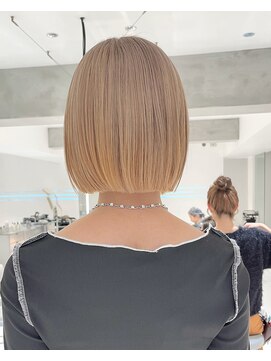 レイズ 立川(RAYS) 【RAYS/金本】ミニボブ・ミルクティーベージュ