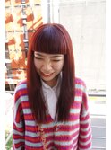 カシスレッドカラー