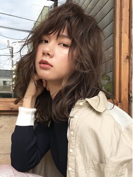 アミュレット バイ サファリ 西荻窪(AMULETTE BY SAFARI)の写真/西荻窪★ミディアム×パーマ♪ダメージレスな薬剤選定で、理想のパーマスタイルを実現！