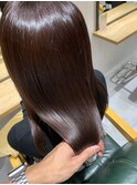 髪質改善20代30代40代前髪あり前髪なし縮毛矯正ロングレイヤー
