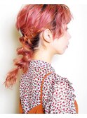 ハイトーンヘアセット