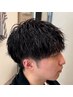 【通常価格より30％OFFメンズヘアカット＋ツイストまたはスパイラルパーマ
