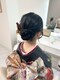 ヘアーメイクサロンアール(hair make salon R)の写真/東京のブライダルサロン出身のオーナーが特別な日を彩る着付けを担当！あなたの思い出を一緒に作ります♪