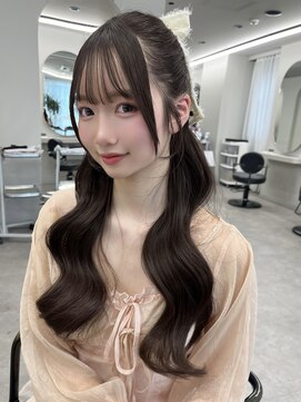 リッカ(LICCA) (licca内堀)ハーフアップ×顔まわり×レイヤーカット