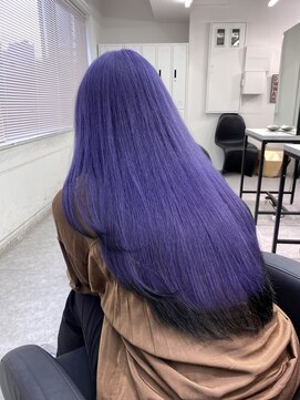 ペレ 渋谷(PELE) イメチェン/ホワイトブロンド/外ハネボブ/美髪/渋谷