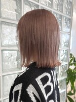 韓国風ミルクティーグレージュカラーベージュブラウンカラー