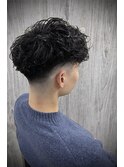 メンズカット/パーマ/ニュアンス/フェザー/フェード/20代/30代