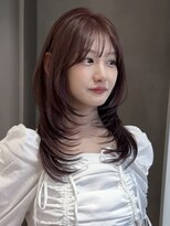 ロンドアンメゾン 原宿(Lond un Maison.)&nbsp;くびれアプリコットオレンジハイライトレイヤー