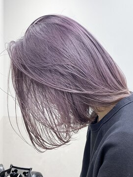 サロウィン 那覇店(SALOWIN) 美髪ホワイトブロンドホワイトグレージュラベンダーミルクティー