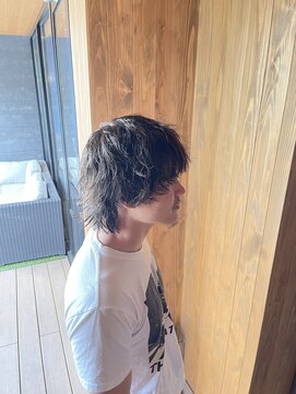 ダンパチバイケンジ(Danpachi by KENJE) ミディアム　パーマ