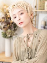 カバーヘア イヴ 戸頭店(COVER HAIR EVE)&nbsp;フレンチカジュアルマッシュショートパーマa戸頭10代20代30代